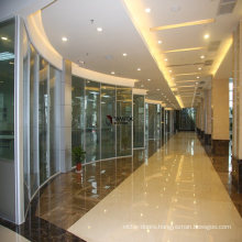 High Quality Double Glass Shutter Tempered Laminated Glass Wall